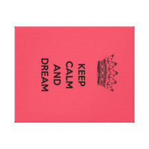 KEEP  CALM CANVAS STRETCHED CANVAS PRINTS