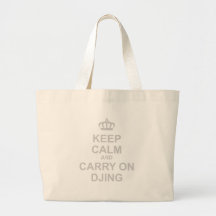 Keep Calm & Carry On DJing - DJ Disc Jockey Music Bags