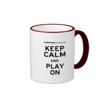 Keep Calm Flute Mugs
