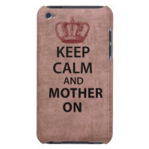 Keep Calm & Mother On Barely There iPod Cases