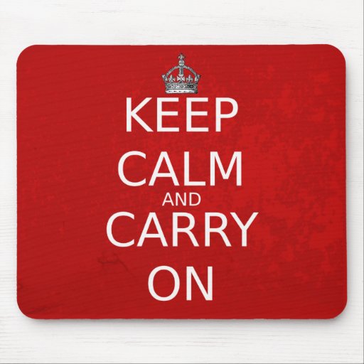 Keep Calm Mouse Mat
