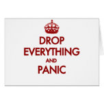Keep Calm? Pfft! Greeting Card