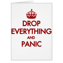 Keep Calm? Pfft! Greeting Cards