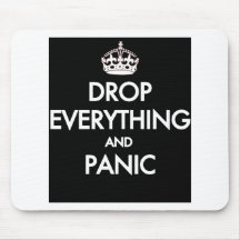 Keep Calm? Pfft! Mouse Pad