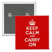 Keep Calm Pin