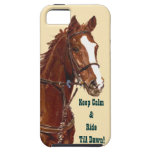 Keep Calm & Ride Till Dawn Horse iPhone 5 Case