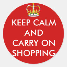 KEEP CALM STICKER