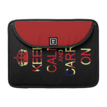 Keep Calm union jack macbook rickshaw flap Sleeves For MacBooks
