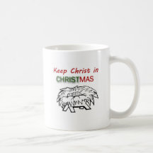 Keep Christ in Christmas Coffee Mugs