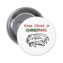 Keep Christ in Christmas Pin