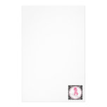 keep hope alive pink ribbon breast cancer stationery design