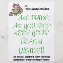 Keep It Clean Committee Flyers