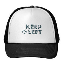 KEEP LEFT MESH HATS