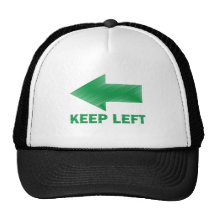 KEEP LEFT TRUCKER HATS