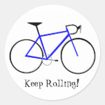 Keep Rolling! Stickers