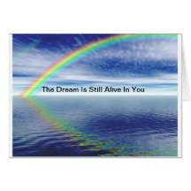 Keep the dream alive in you cards