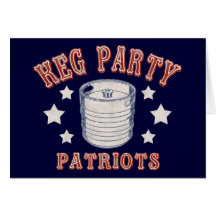 Keg Party Patriots Cards