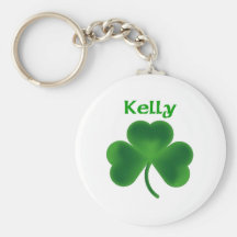 Kelly Shamrock Key Chains