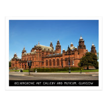 Kelvingrove Art Gallery and Museum, Glasgow Postcard