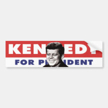 Kennedy 1960 Bumper Sticker