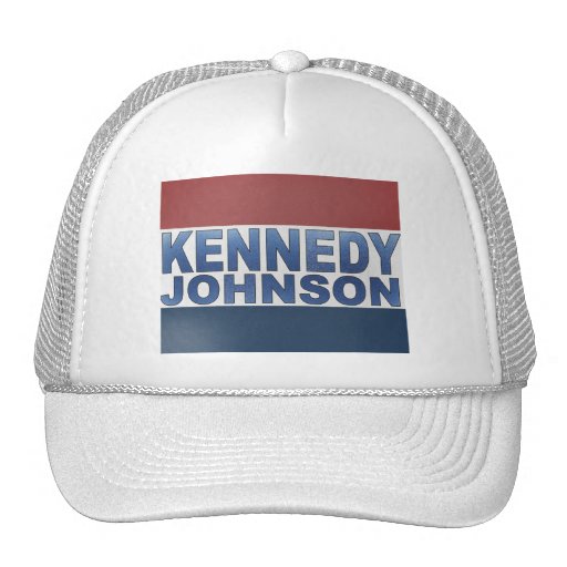Kennedy Johnson Campaign Hats