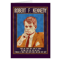 Kennedy, Robert - "Why Not?" Card