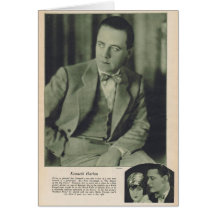 Kenneth Harlan silent movie star Greeting Card
