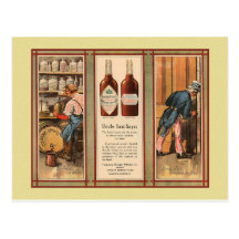 Kentucky Bourbon Uncle Sam Prohibition Postcards