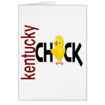 Kentucky Chick 1 Greeting Cards