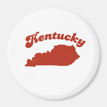 KENTUCKY Red State Magnet