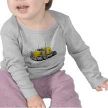 Kenworth w900 Yellow Truck Tee Shirts
