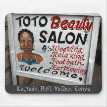 Kenya Beauty Salon Mousepad