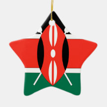 Kenya Christmas Tree Ornaments