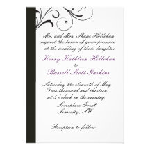Kerry and Russell- Formal Custom Announcement