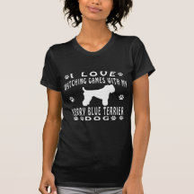Kerry Blue Terrier designs Tee Shirts