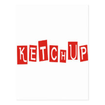 Ketchup Products & Designs! Postcards