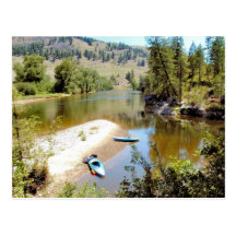 Kettle River Kayaks - Boundary, B.C. Post Card