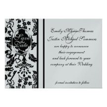 Key to My Heart/ Save the Date Personalized Announcement