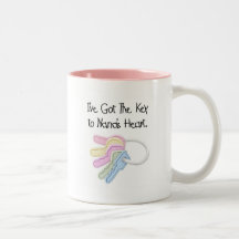 Key to Nana's Heart Tshirts and Gifts Mug