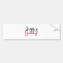 Key to Wonderland Bumper Stickers