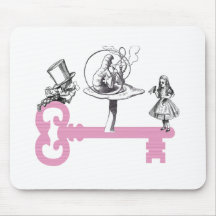 Key to Wonderland Mouse Mat