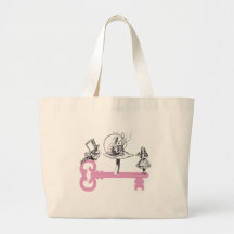 Key to Wonderland Tote Bags