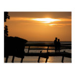 Key West Florida Sunset Postcard