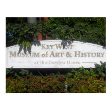 Key West Museum of Art and History Postcard