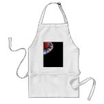 Keyboard Chaos Bright on Black Apron