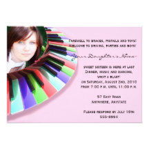 Keyboard Chaos with Your Photo Personalized Announcements
