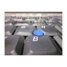 Keyboard invitation