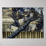 Keyboard Landscape Print