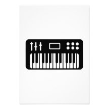 Keyboard piano invite