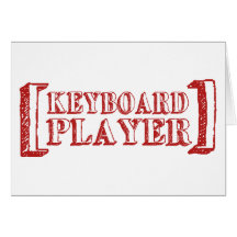 Keyboard Player Cards